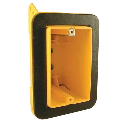 electrical box vapor barrier home depot|airtight electrical outlet boxes.